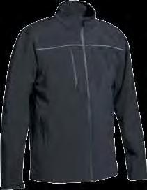 Soft Shell Jacket BJ6060 Water resistant with breathable membrane Bonded internal fleece face Zippered pockets with waterproof zipper Elasticated draw cord at hem