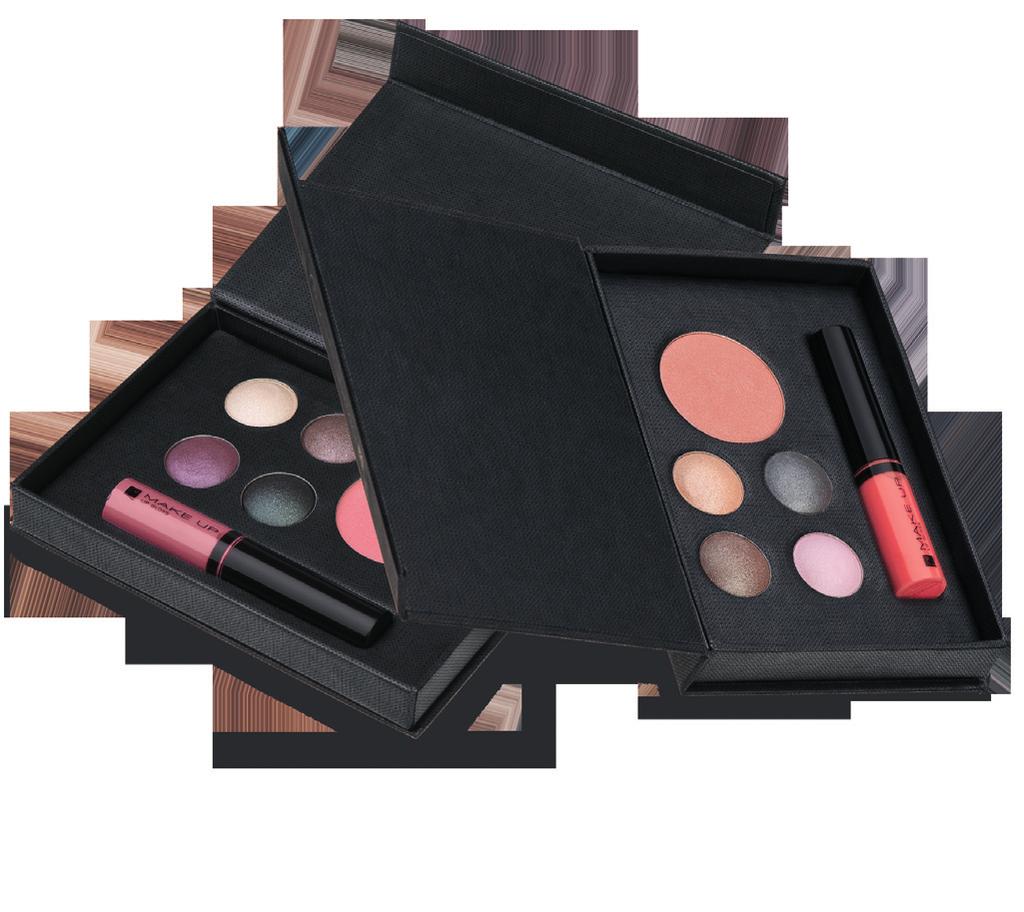 MAKE-UP KIT What is the MAKE-UP KIT? It s a compact set of perfectly matched cosmetics, which lets you create unique day and evening make-ups.