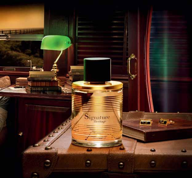 Always Travel In Style It s not where you go, it s how you get there Signature Heritage Eau De Toilette Let Signature Heritage
