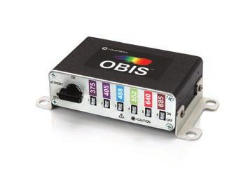 OBIS 6-Laser Remote OBIS LX/LS 6-Laser Remote Mounting Brackets and Stacking Brackets (included with OBIS LX/LS
