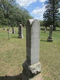 some of the features to look for when examining grave markers