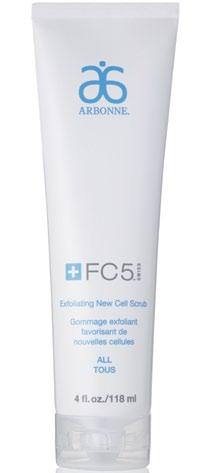 Exfoliating New Cell Scrub Gentle scrub infused with antioxidants warms skin to help draw out impurities, and exfoliates to uncover radiant, younger-looking skin. Recommended for: All skin types.
