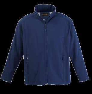 Evoke Jacket EVOK-JAC Lightweight soft-shell jacket featuring inverted full zip front with an inner storm flap.