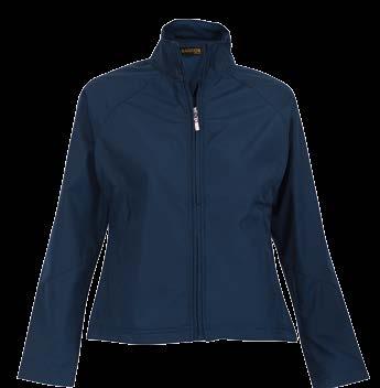 MATCHING RANGE Ladies Techno Jacket LTec-JAC Water and wind resistant outer fabric with micro fleece lining for a lightweight and versatile garment.