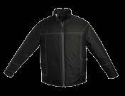 The jacket is fully lined with padding. Includes an inner zip for easy embroidery access.