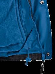 three combinations: lightweight outer, polar fleece inner & heavy-lined full jacket