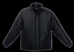 FASHION RANGE Black BASeline Jacket BAS-JAC Fabric detail Back view