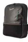 leather rucksack with twin pockets and adjustable straps Dimensions: