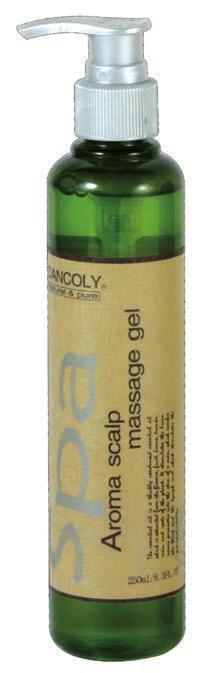 Aroma Scalp Massage Gel 250 ml Consists of natural peppermint oil, regulates the function of the