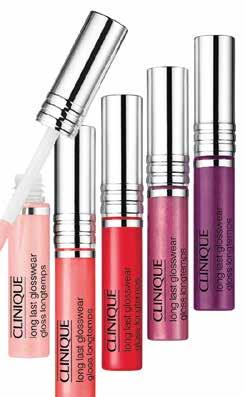 BEAUTY WORLD 19 21. Clinique Long Last Glosswear Mini 5 Pack Travel Exclusive: Your full lip gloss wardrobe, ready to go. Long Last Glosswear gives you 8 hours of lasting shine.