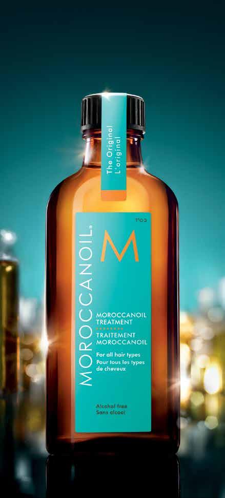 ONE BRAND: A WORLD OF OIL-INFUSED BEAUTY 34. Moroccanoil Treatment Traveler Set (25ml + 50ml) Hair that s silky, healthy, shiny and full of life.