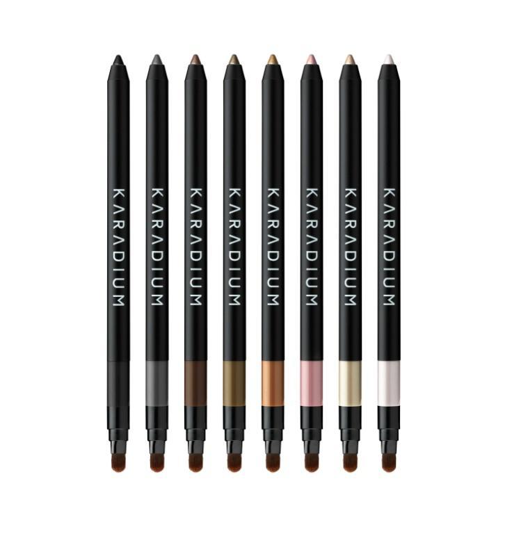 Gel pencil liner with its soft texture and vibrant color draws a well-defined eyes without smudge and it is long-lasting.