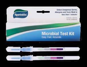 MICROBIAL TESTING STRIPS Detects Micro-organisms on Surfaces!