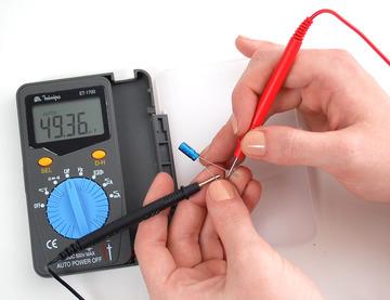 You will need a good quality basic multimeter that can measure voltage and continuity. Click here to buy a basic multimeter. (http://adafru.it/71) Click here to buy a top of the line multimeter.