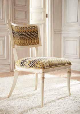 1 2 3 4 1) NEW KENT CHAIR Shown in cannes zig zag