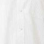 button cuff Side back pleats 35% Cotton Yarn Dye SIZE: 37-50cm COLOURS: White