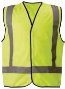 movement Lightweight material 100% Polyester 125gsm S - 6XL Orange (BF61), Yellow (BF51) X TAPED HI VIS VEST BT0347 Taped around the body