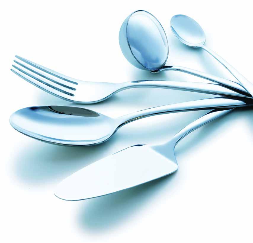 Vesca accessories supplement flatware lines with a full offering of essential additions.