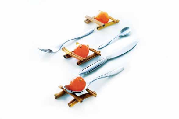 Flatware 18/10 Nuovo T3801 Demitasse Spoon T3811 4 1/2 US Salad Fork T3829 T3802 Dinner Knife (SH) T3804 9 3/8 Soup Spoon T3809 6 7/8 T3806 Dessert Fork T3805 US Teaspoon T3828 6 Dessert Knife (SH)