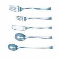 T3605 Dessert Knife (SH) T3608 8 1/8 Stylish shapes make Latham Flatware an attractive choice for tabletops.