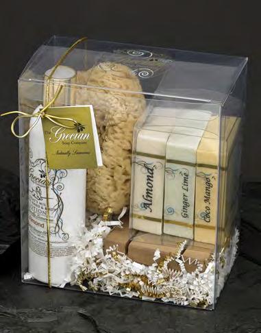 Here are some popular ones: Fragrance Themed Gift Pack Includes a soap w/