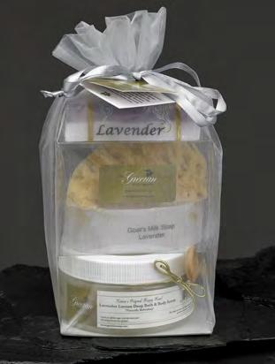Available in many different soaps and fragrances. This includes an 8oz. goats milk lotion, an 8oz.