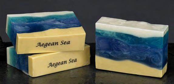 Aegean Sea Ocean Soap Pink Himalayan Salt Scrub Bar One of our top sellers!