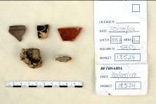 Most of finds were Hellenistic Early Roman pottery including cooking pots and black glazed fine ware.
