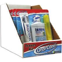 Toothbrush & Toothpaste Travel Kit Tray Pack #27500 CP: 18/6