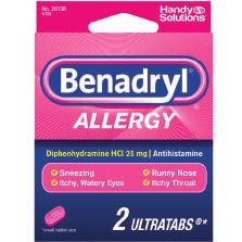 OVER THE COUNTER Allergy Benadryl Allergy