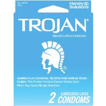 Tray Pack #26281 Trojan Magnum Condoms 2 pk.