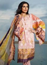 Lawn Long Suits Latest Style