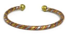 Bracelet: Small Made in Mali. 3 diameter.