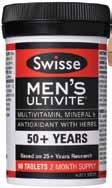 Men s Multivitamin or 50+ Multivitamin 60 Tablets 16.99 V Always read the label.
