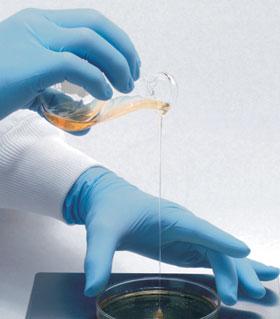 Personal Protective Equipment (PPE) Fluid-resistant disposable gloves Fluid resistant disposable gloves are recommended for all manipulations of microorganisms and related samples.