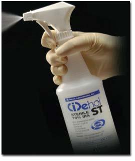 Decontamination & Disinfection: Clean surfaces of bulk contamination/spills prior to disinfection.