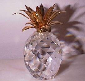 Product Name Pineapple Large Gold v3 hammered leaves