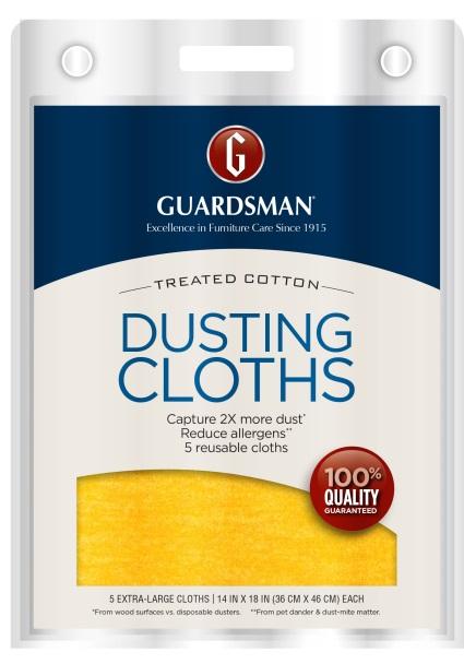cloths leave behind no dust-attracting residue 100% cotton