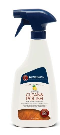 Guardsman Wood Cleaner & Polish Deep Clean Wood Cleaner: Safely powers through