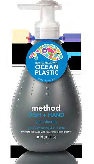 5 Current Market Sample 2in1 Method Company USA Fragrances: Sea minerals & Sweet water Price: 5,08 $ Company news: let s get plastic out of our oceans