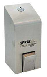 anti-bacterial soap depending on refill sachet fitted.