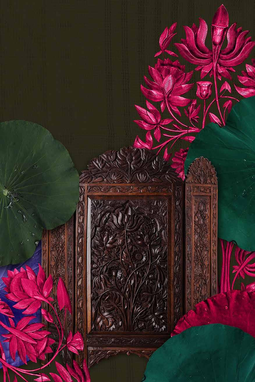 Lotus was chosen to portray this gift collection because of its art and inspirational values it bears to HARNN Founder Paul Harn and as reflections of his precious lotus-inspired collectibles.