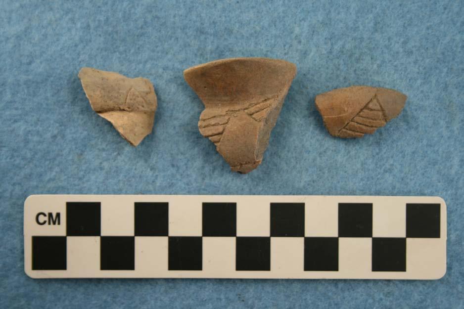 Journal of Northeast Texas Archaeology 35 (2011) 55 a b c Figure 9. Group G decorated elbow pipe sherds: a, punctate-filled engraved hatched triangle; b-c, hatched engraved triangles.