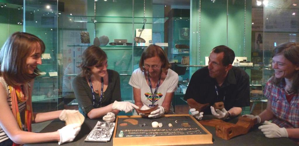 We also offer Free Egyptology classes for our volunteers and give them the opportunity to handle artefacts usually on display within the museum or