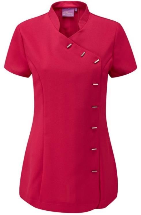 Long line, figure flattering tunic is elegantly styled with semi fit shaping and princess seams.