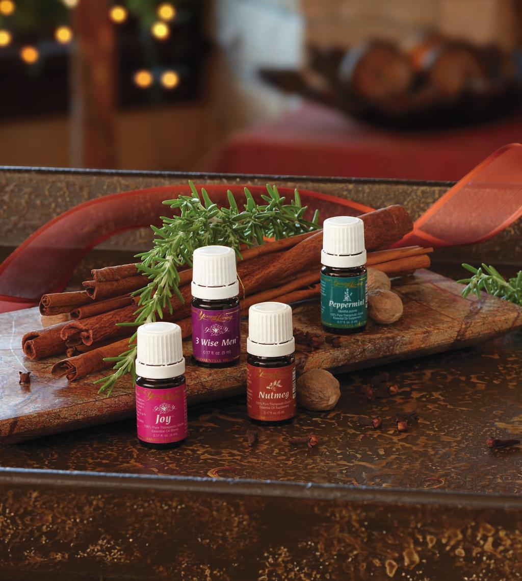 Scents of the Season Infuse your home with the warmth of the holidays using some of our favorite Young Living oils!