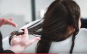 Do this in front of the client so he or she can see the transformation. STEP 2: Rinse hair thoroughly.