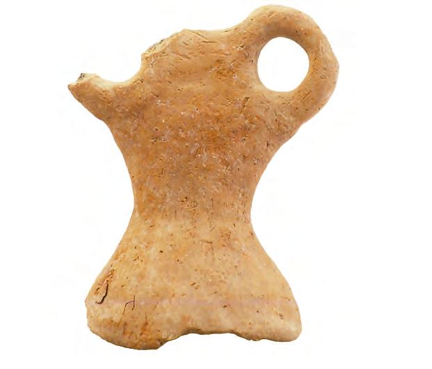34 Dorota Bielińska 0 10cm 1. Spectacle idol from Tell Abu Hafur (Phot. P. Ciepielewski). Chalcolithic 4 5 (second half of the fourth millennium bc).