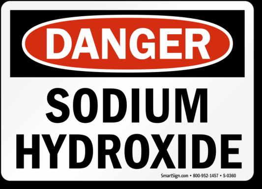 8. SODIUM HYDROXIDE Found in: Oven cleaners and drain openers.