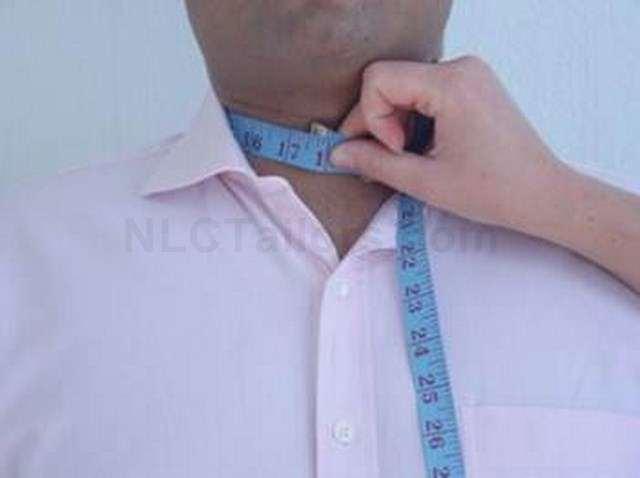How to Measure: The neck measurement is taken around the neck where the collar should be.
